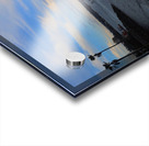 Panoramic San Diego Sunset: Moments between Light and Tide Acrylic print