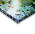 Peeping Beauty Water Lily: Harmony in the Hidden Bloom Impression Acrylique