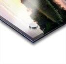 Over Lilyglass Waters: A Dawn Reawakens Impression Acrylique