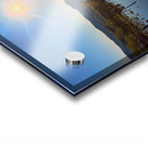 Sunrise Over Tranquil Wetlands with Sunbeam Reflection Acrylic print