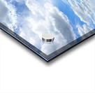 Sunlit Hometown Acrylic print