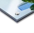 Lost in Light Gray Acrylic print