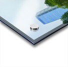 Skyscraper in the Mist Acrylic print