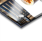 Cafe Chai Latte Still Life Impression Acrylique