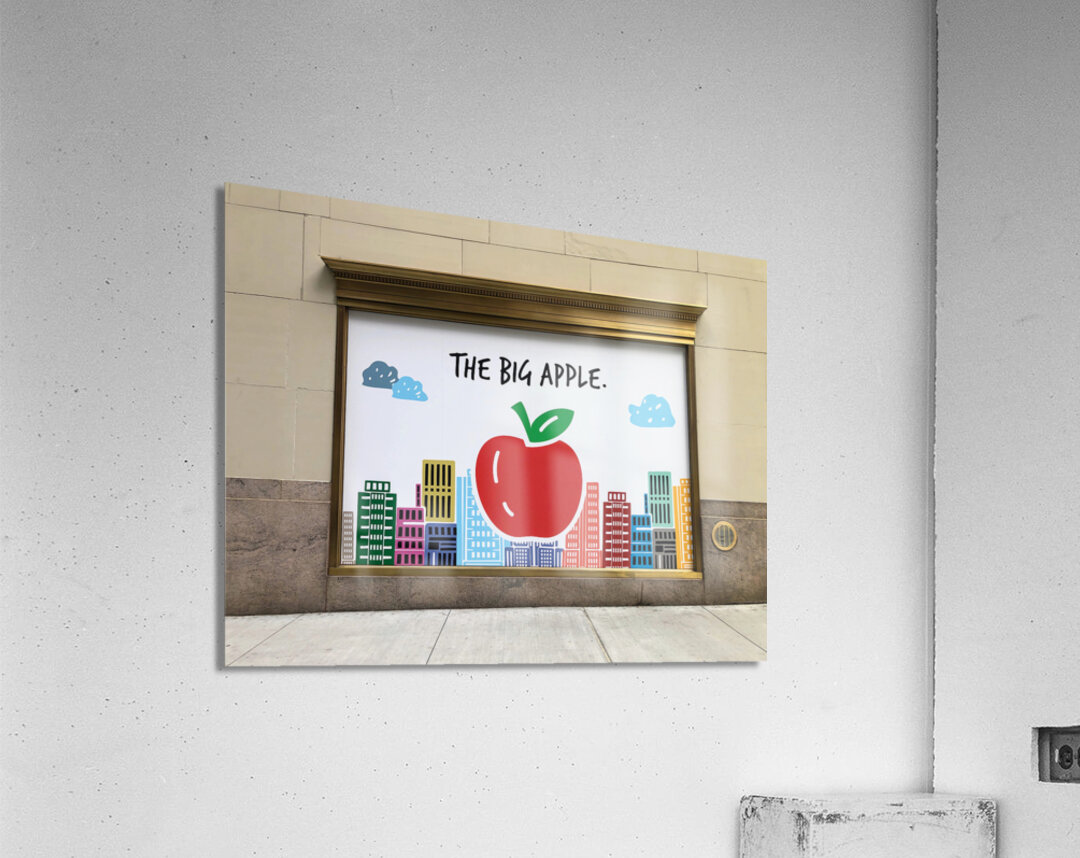 Street Scene: The Big Apple Acrylic Print