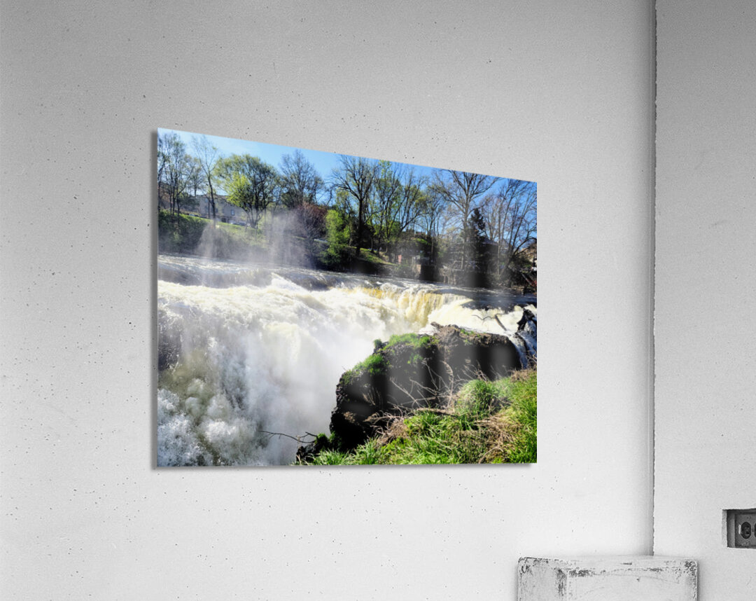 The Roar Beneath Blue Skies Acrylic Print