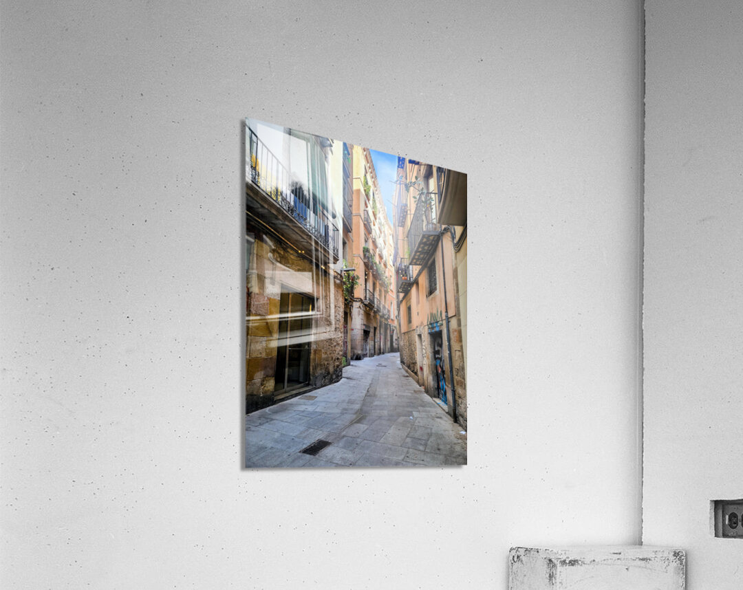 The Language of Quiet Streets Acrylic Print