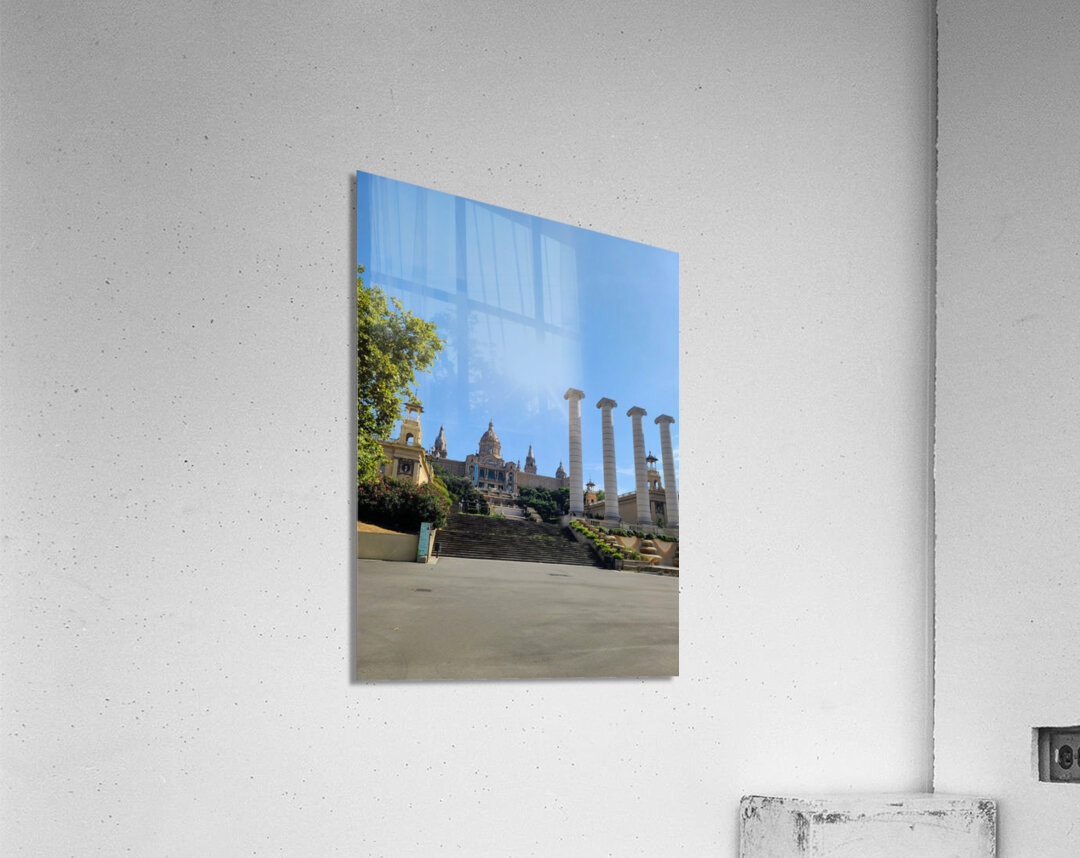 Museum of Catalan Visual Arts: Pillars of Memory Acrylic Print