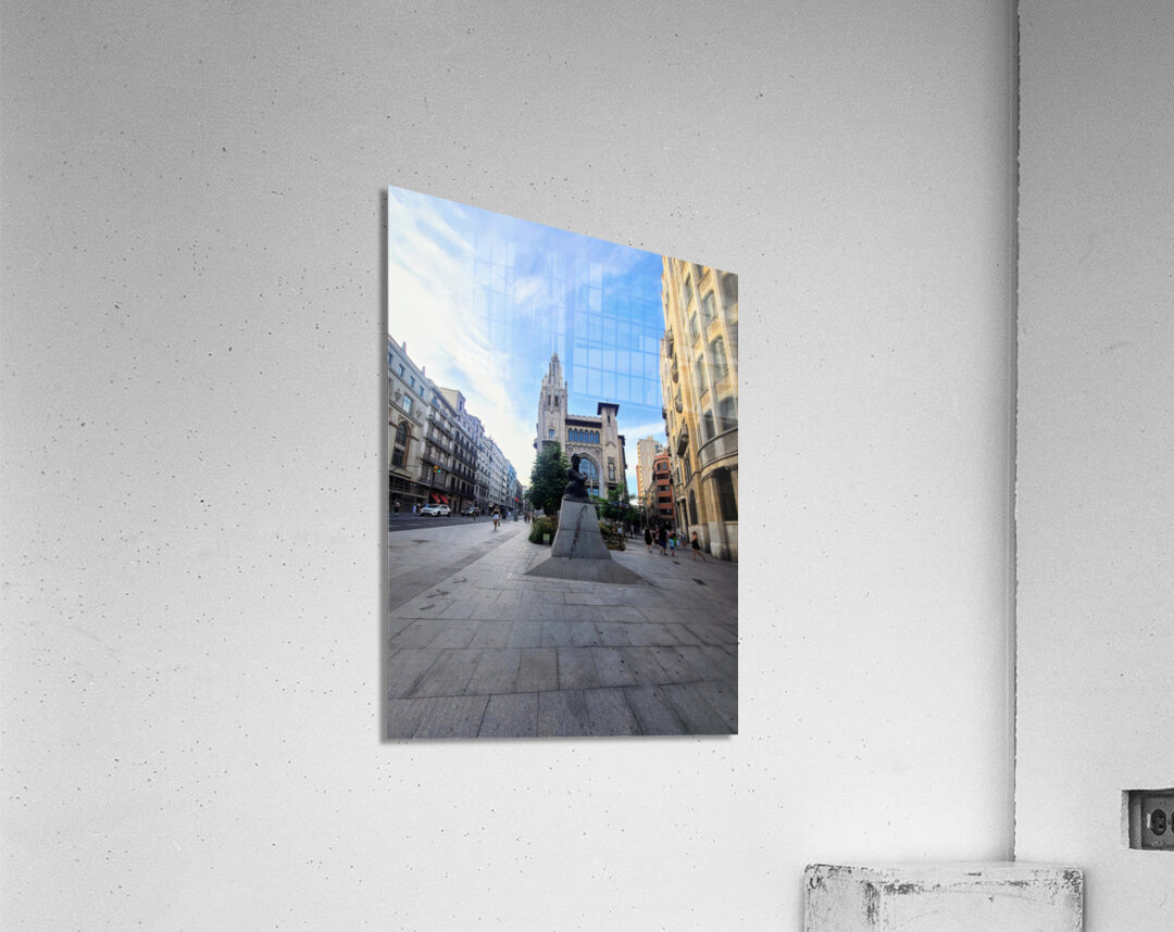 Stone Voices of the City Acrylic Print