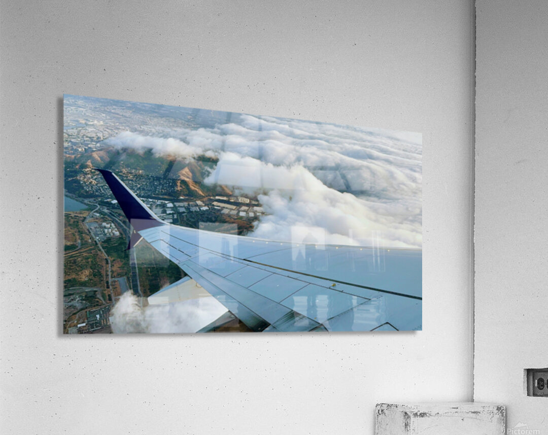 Cruise Altitude: Bay Area Geometry Acrylic Print