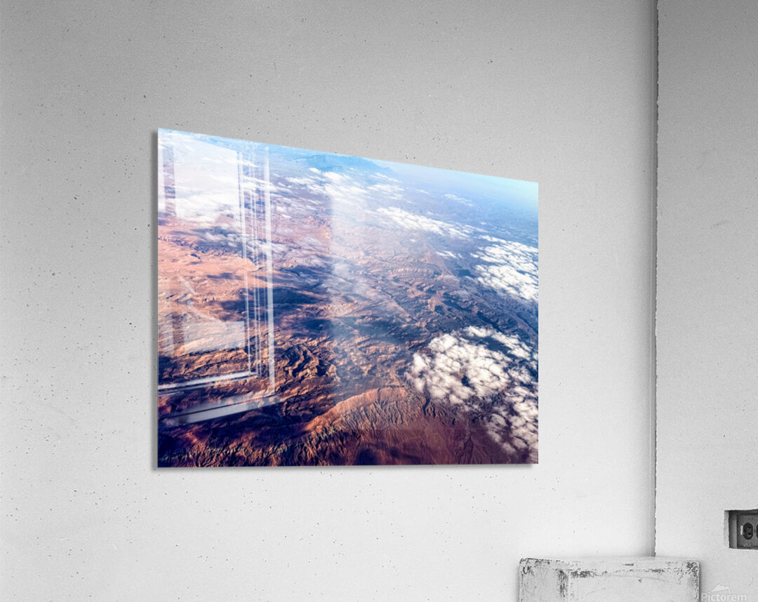 Veins of the Earth: Colorado River from Above Acrylic Print