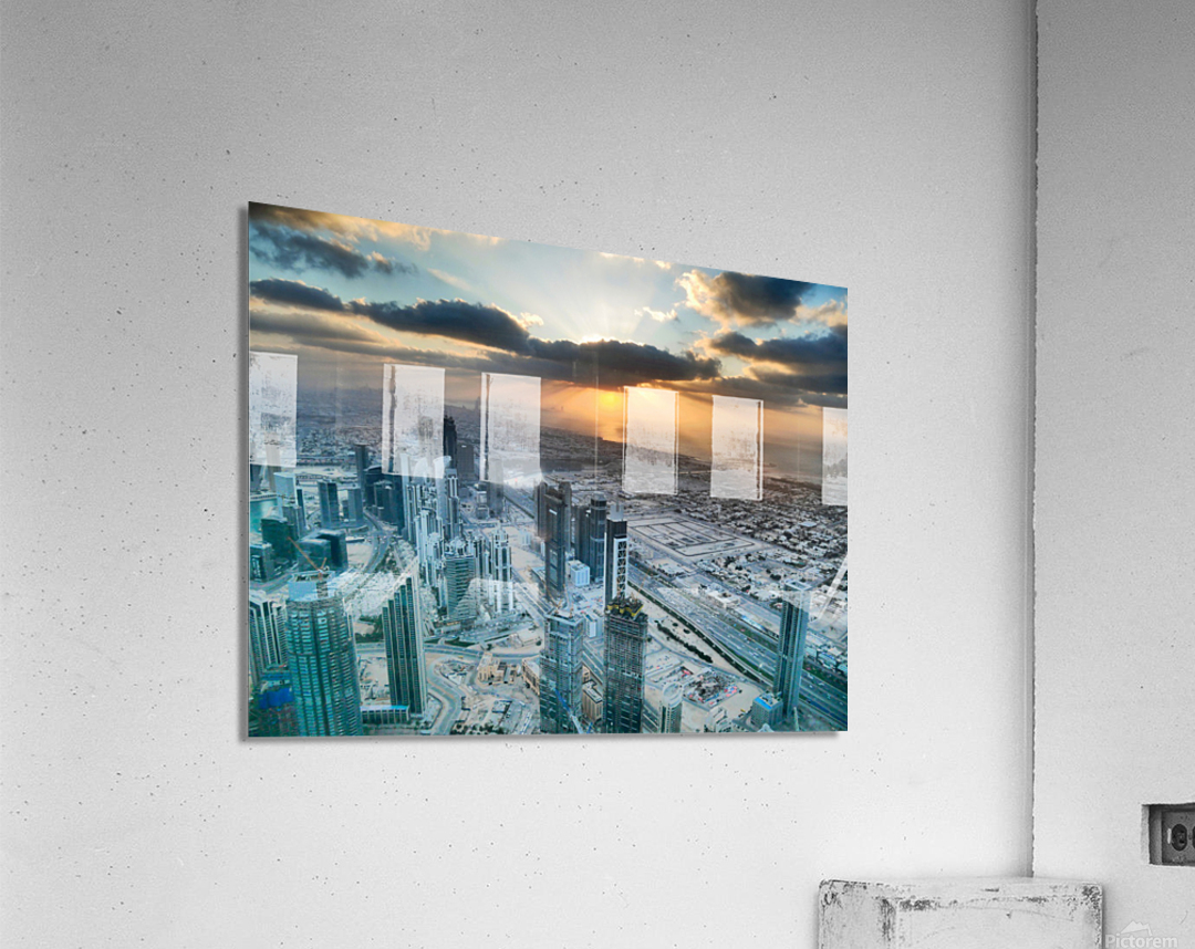 Rays of Heaven on Dubai Impression acrylique