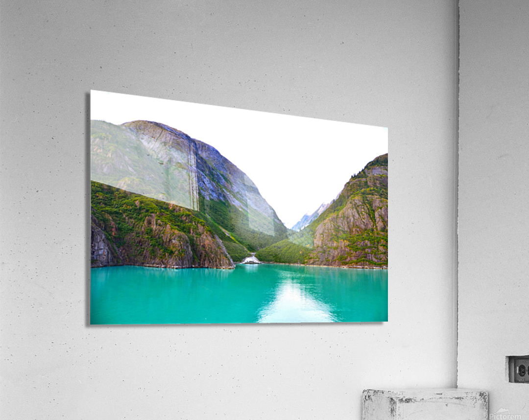 Majestic Mountains of Alaska Impression acrylique