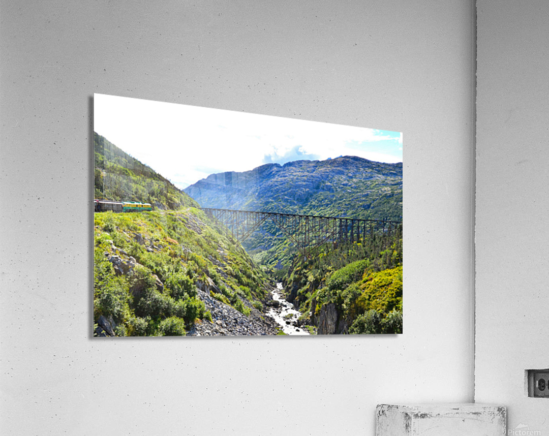 Majestic Mountains of Alaska 3B Impression acrylique