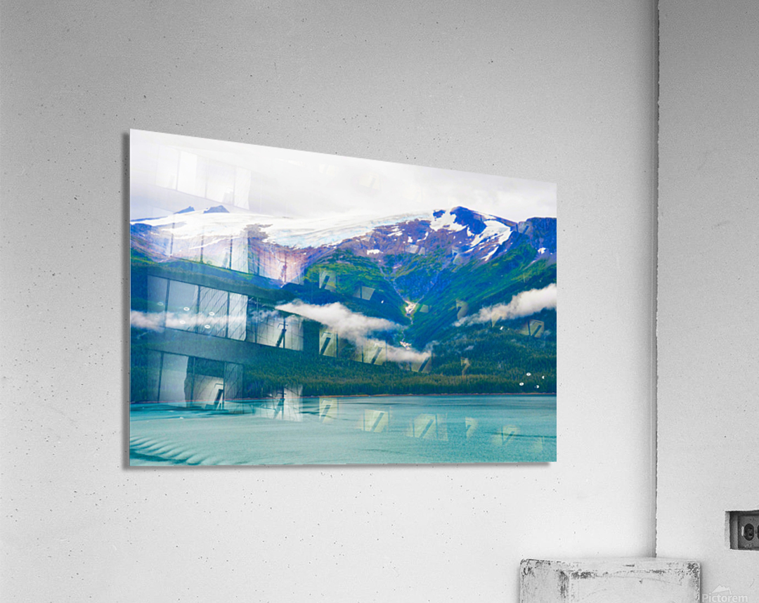 Majestic Mountains of Alaska 7 Impression acrylique