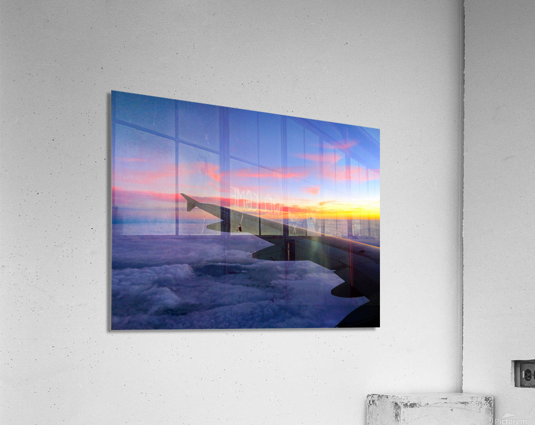 Flying into the Sunset 2 Impression acrylique