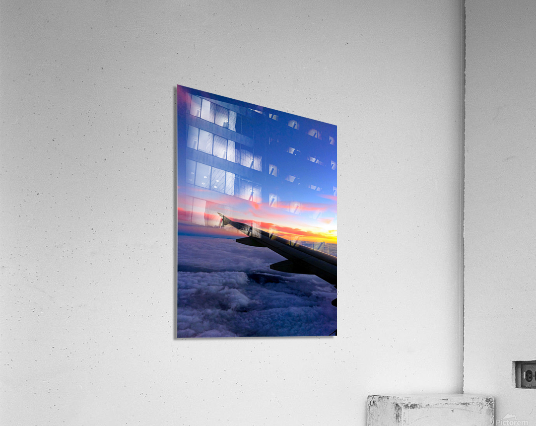 Flying into the Sunset 5 Acrylic Print