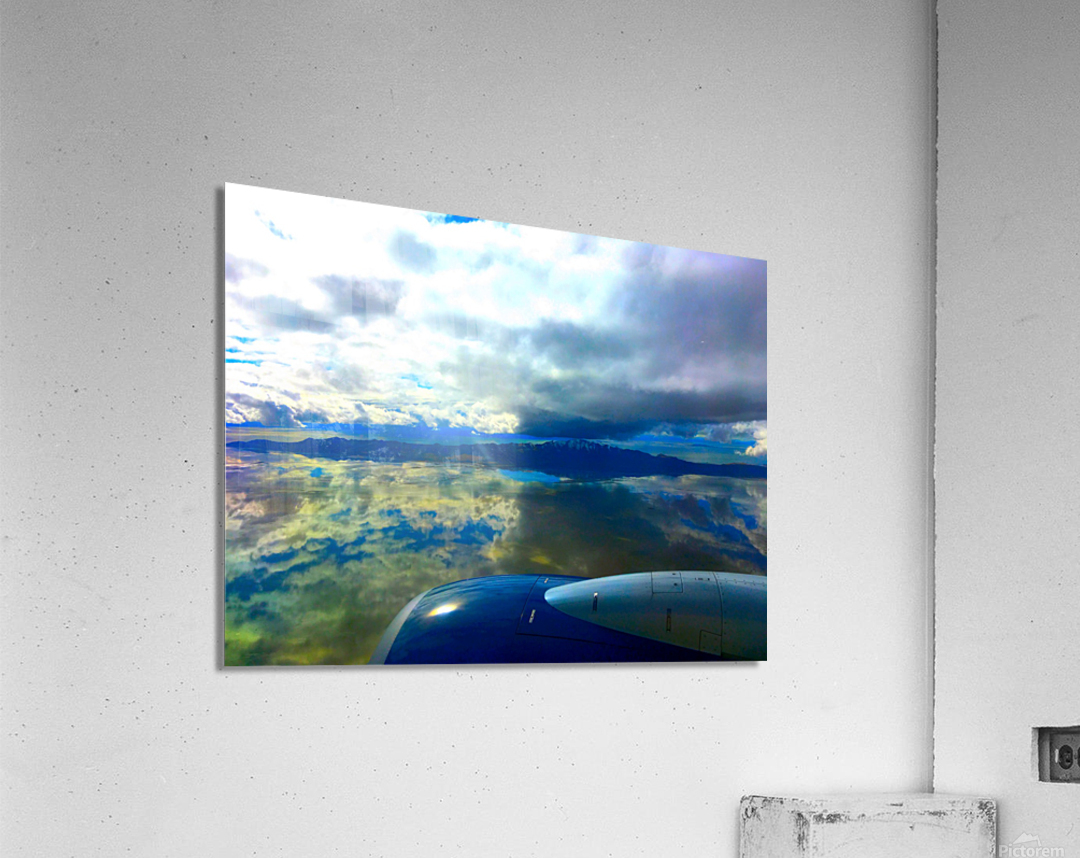 Reflections Over Great Salt Lake  2 Acrylic Print