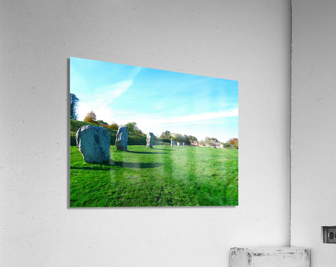 Avebury Henge and Stone Circles of Wiltshire Acrylic Print