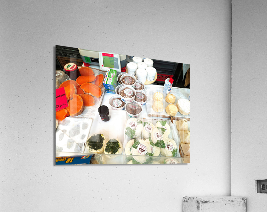 Farmers Market -- Custom Cheeses 2 Acrylic Print