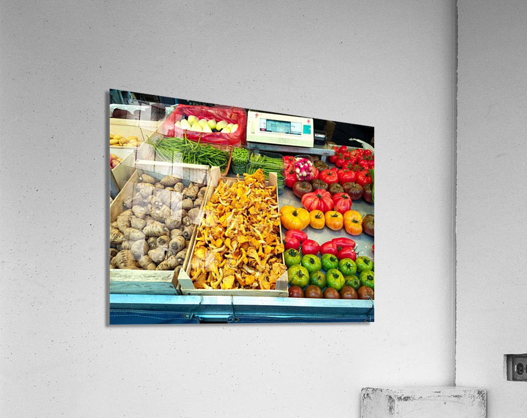 Farmers Market -- Vegetables 2b Acrylic Print