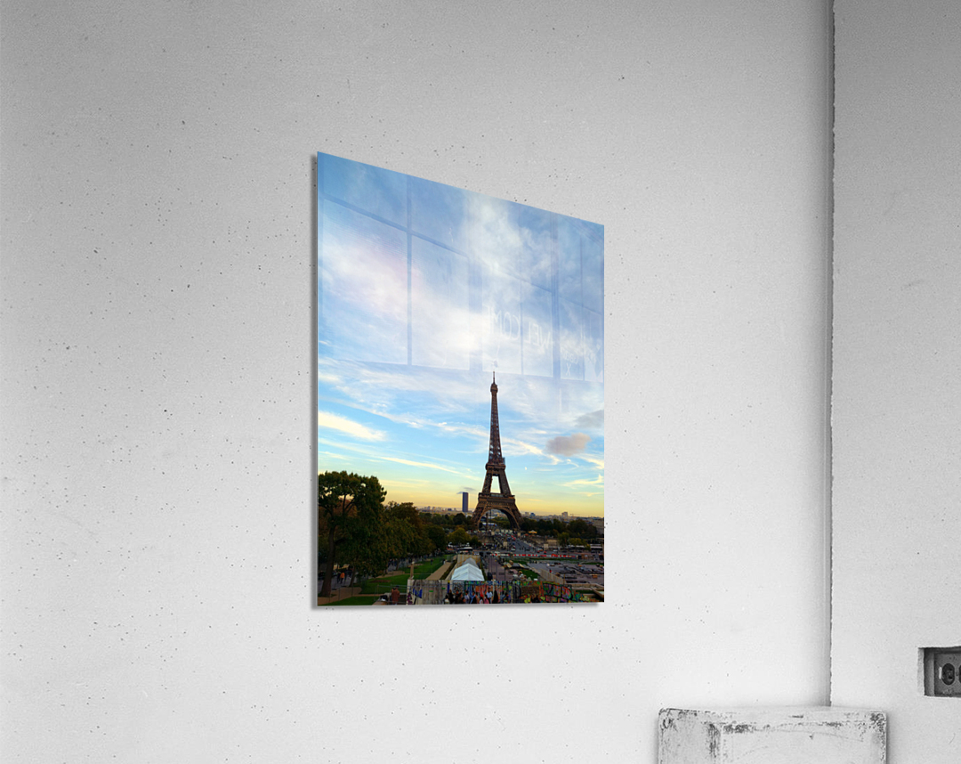 Eiffel Tower 1D Acrylic Print