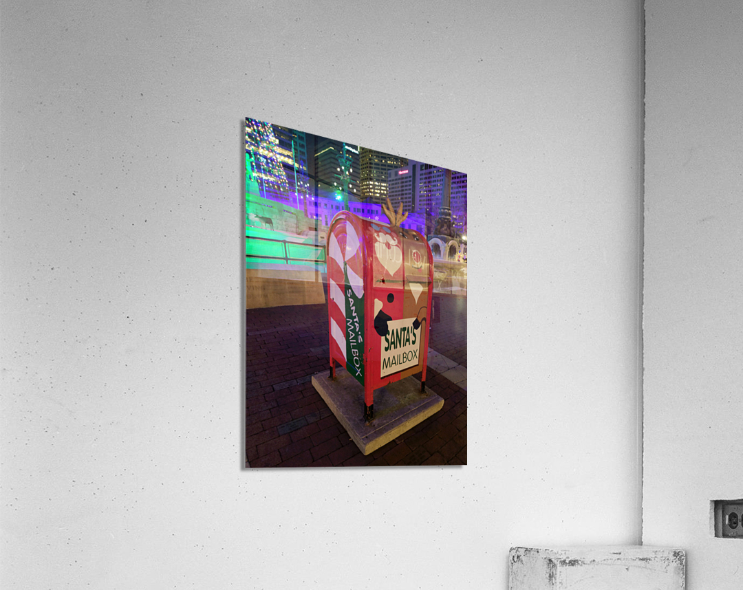 Mailbox to Santa 2B Acrylic Print