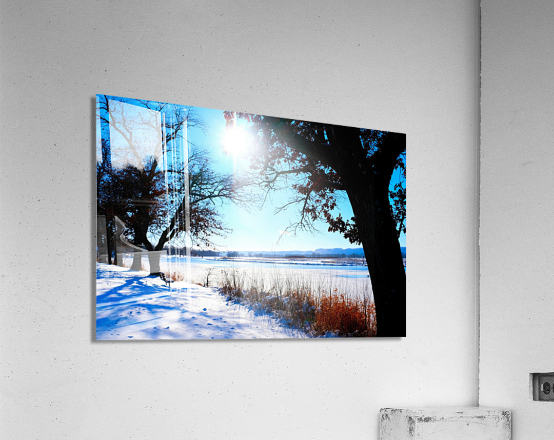 Winterscape 2 Impression acrylique