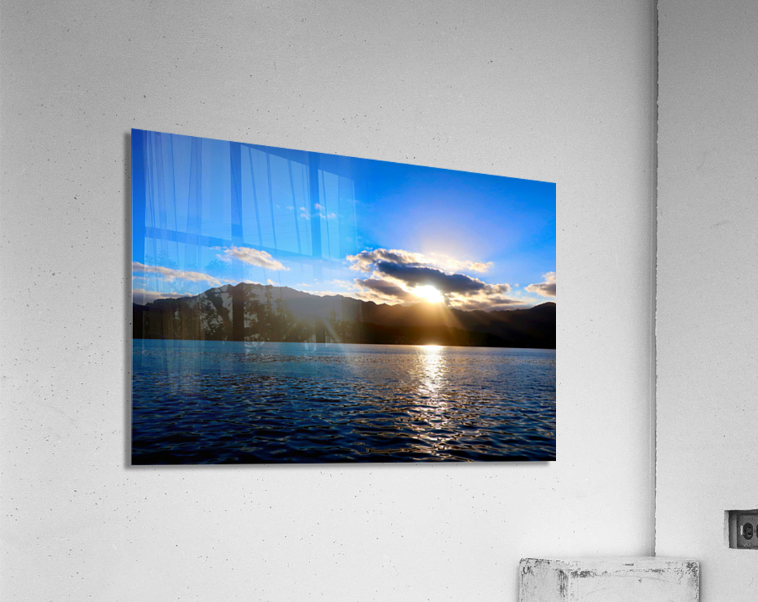 Hawaii Sunset 4 Impression acrylique