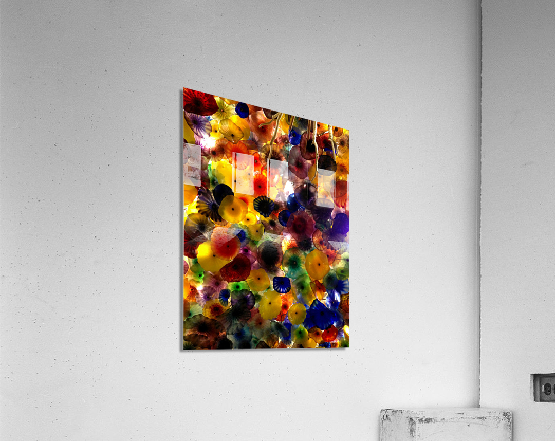 Color Chaos Acrylic Print