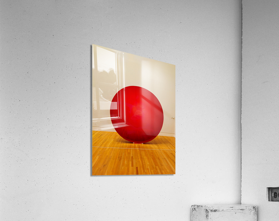 Big Red Dot Acrylic Print