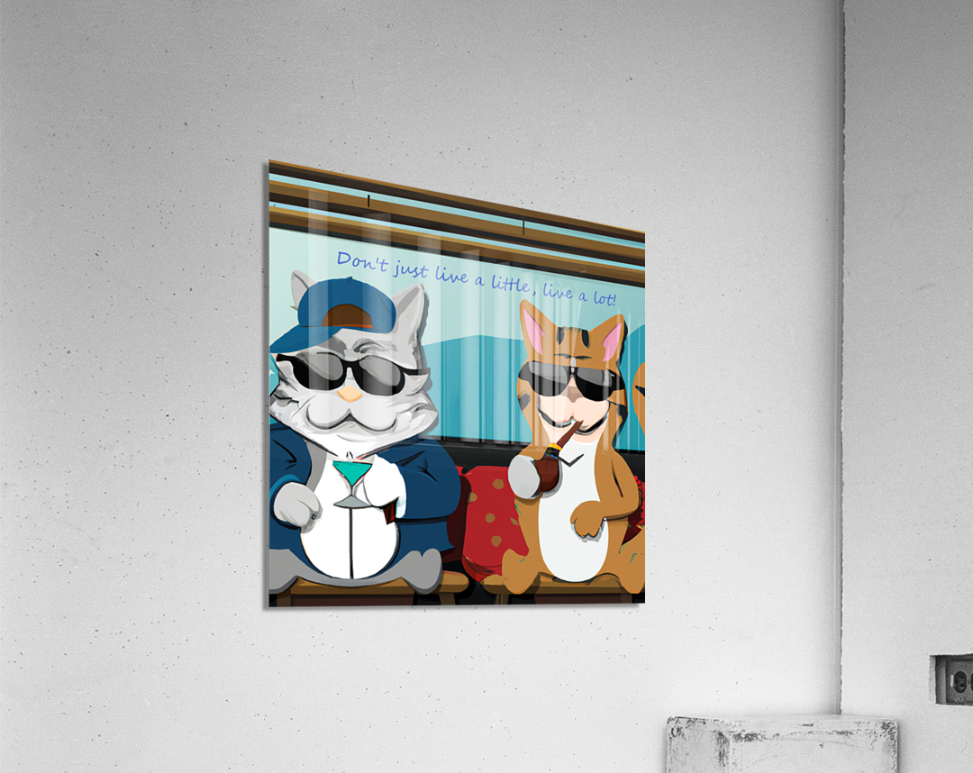 BadCatz Fat Cat Influence Acrylic Print