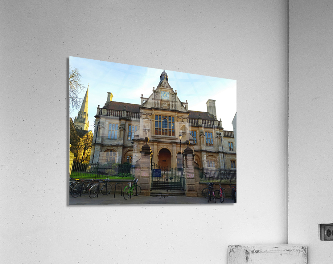 Oxford University Faculty of History Impression acrylique