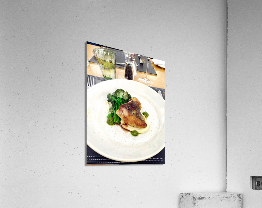 Pan Roasted Hake Acrylic Print