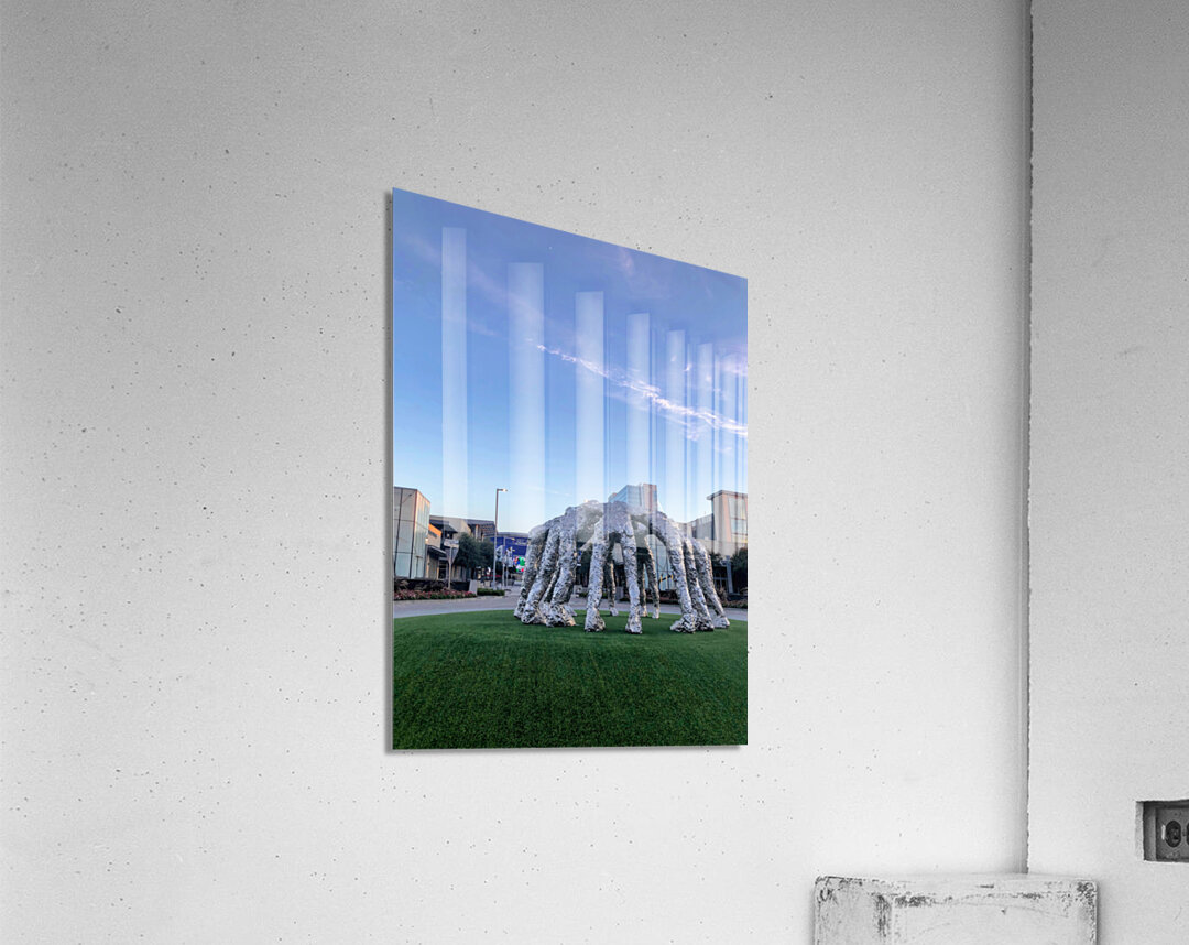 Chrome Convergence Acrylic Print