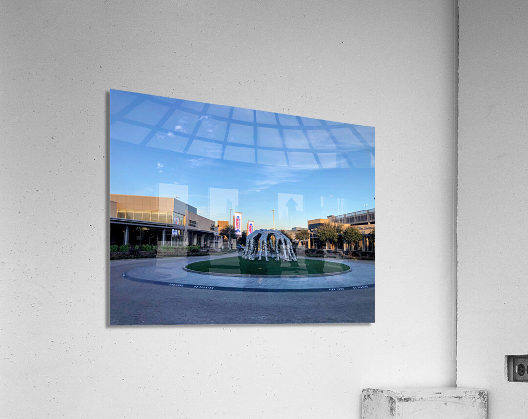 Dallas Cowboys Ford Center Huddle Acrylic Print