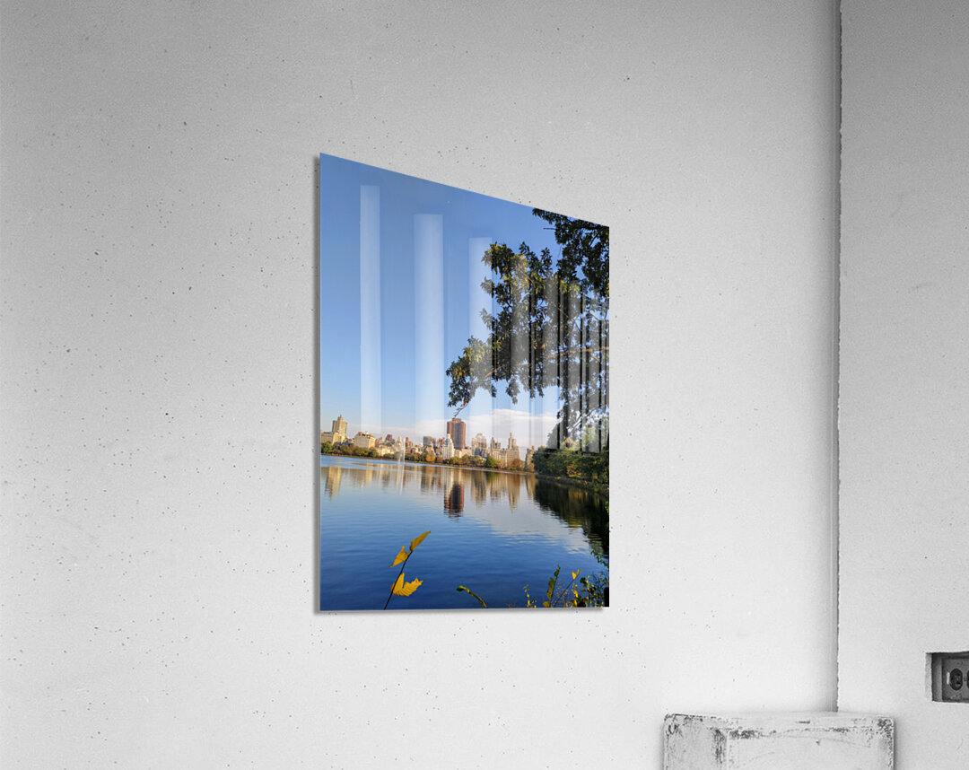Framed Reflections – Central Park Acrylic Print
