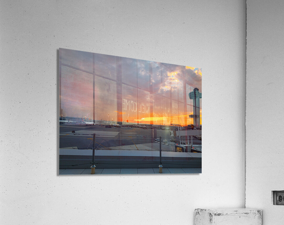  Runway Horizon Acrylic Print