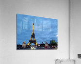 Eiffel Tower at Night 2B  Acrylic Print