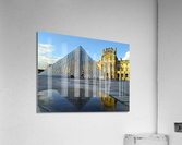 I Louvre Reflections  Acrylic Print