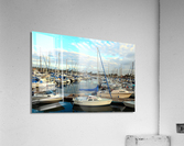 Sea of Boats B  Acrylic Print