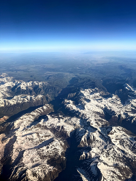 Snowcapped Mountains  of Utah: Where Earth Breathes Sky Digital Download