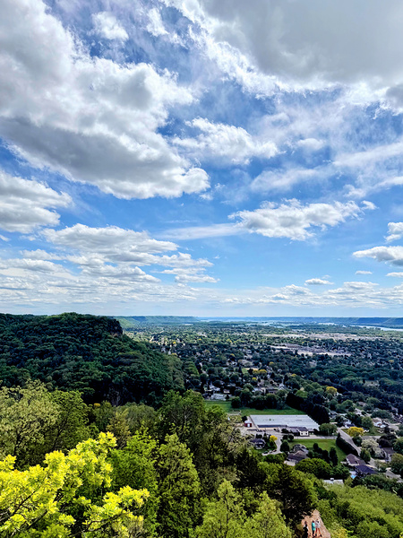 Sunlit Hometown Print