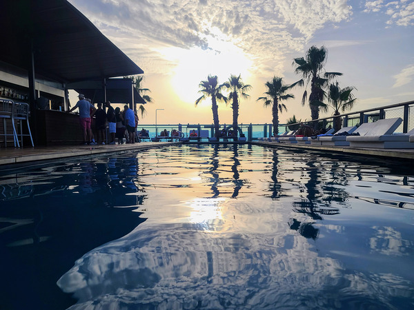 Velvet Pool Burning Sky Digital Download