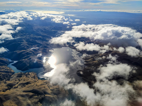 Cloud Reflections Above San Francisco Print