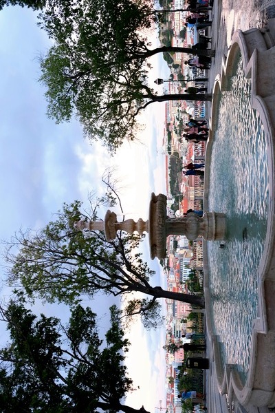 Lisbon Water Fountain  Print