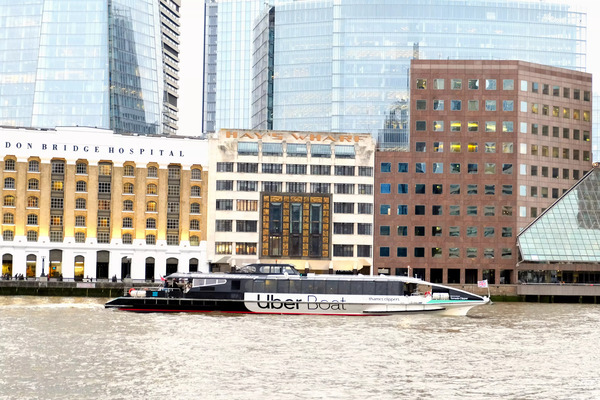 Uber on Water Print