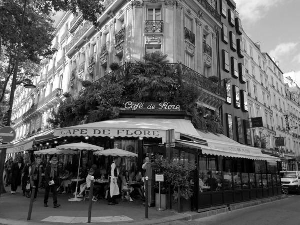 Cafe de Flore 2 Print