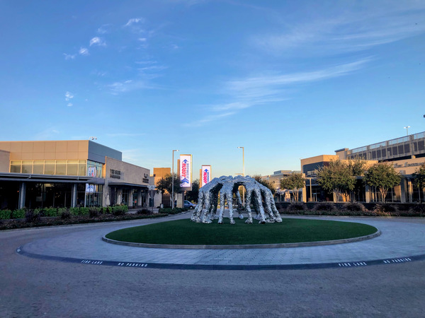 Dallas Cowboys Ford Center Huddle Print