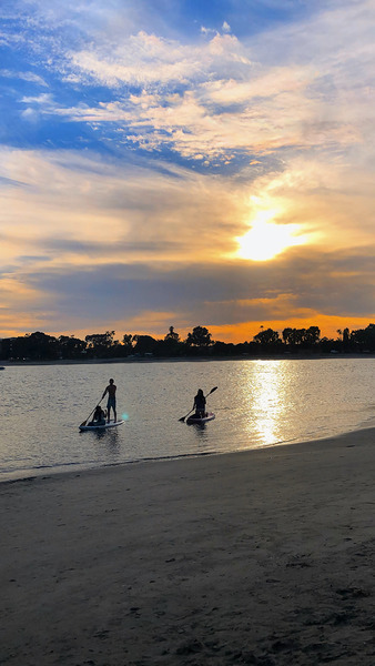 Drifting Toward a Painted Sky Print